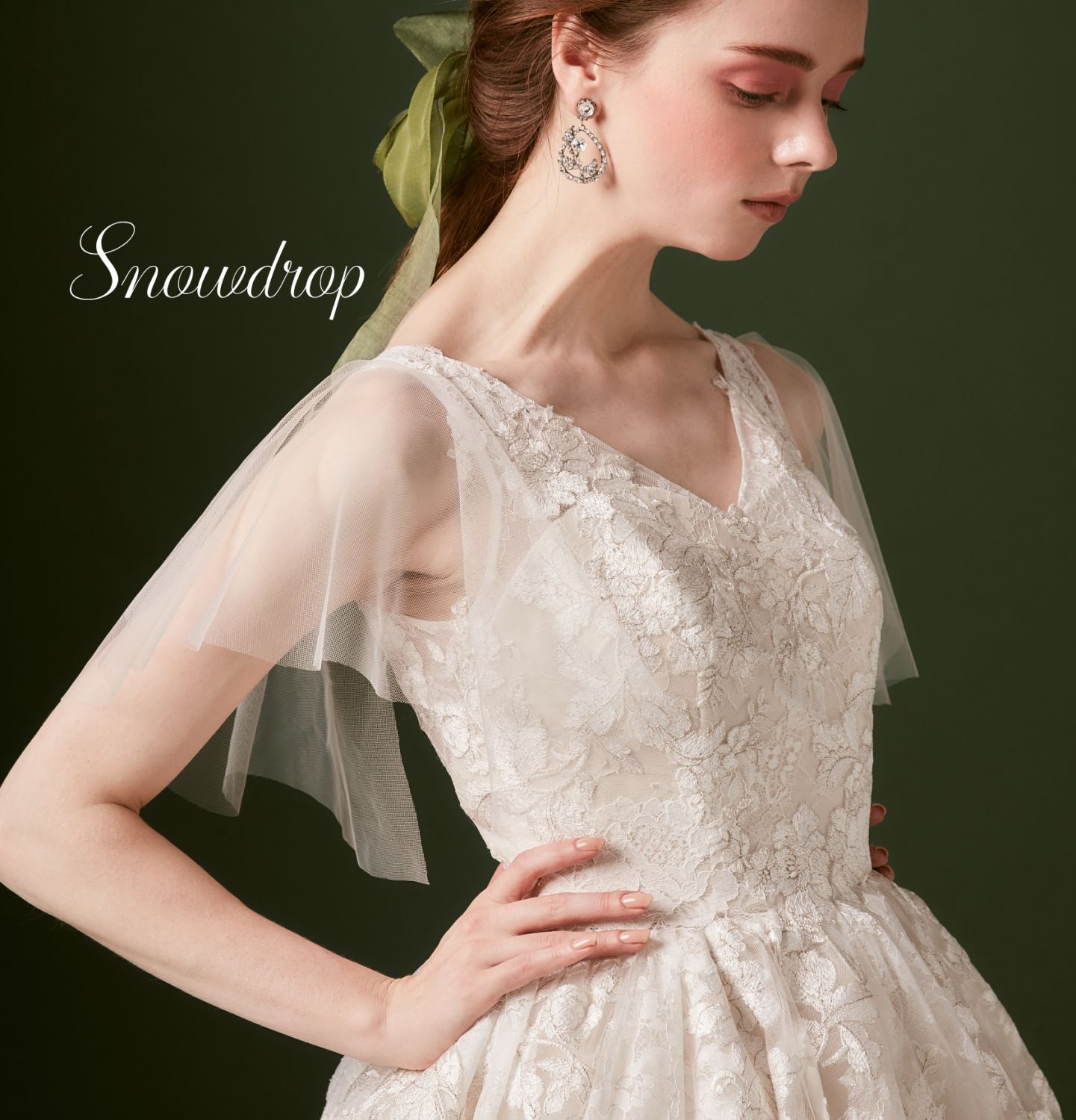 snowdrop ウェディングドレス