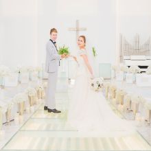 聖なる純白のチャペルと癒やしのガーデン
多彩な施設とサポート力で夢の結婚式を形に