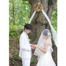 旬を大切にした地産イタリアンと
緑が彩るナチュラルウエディング