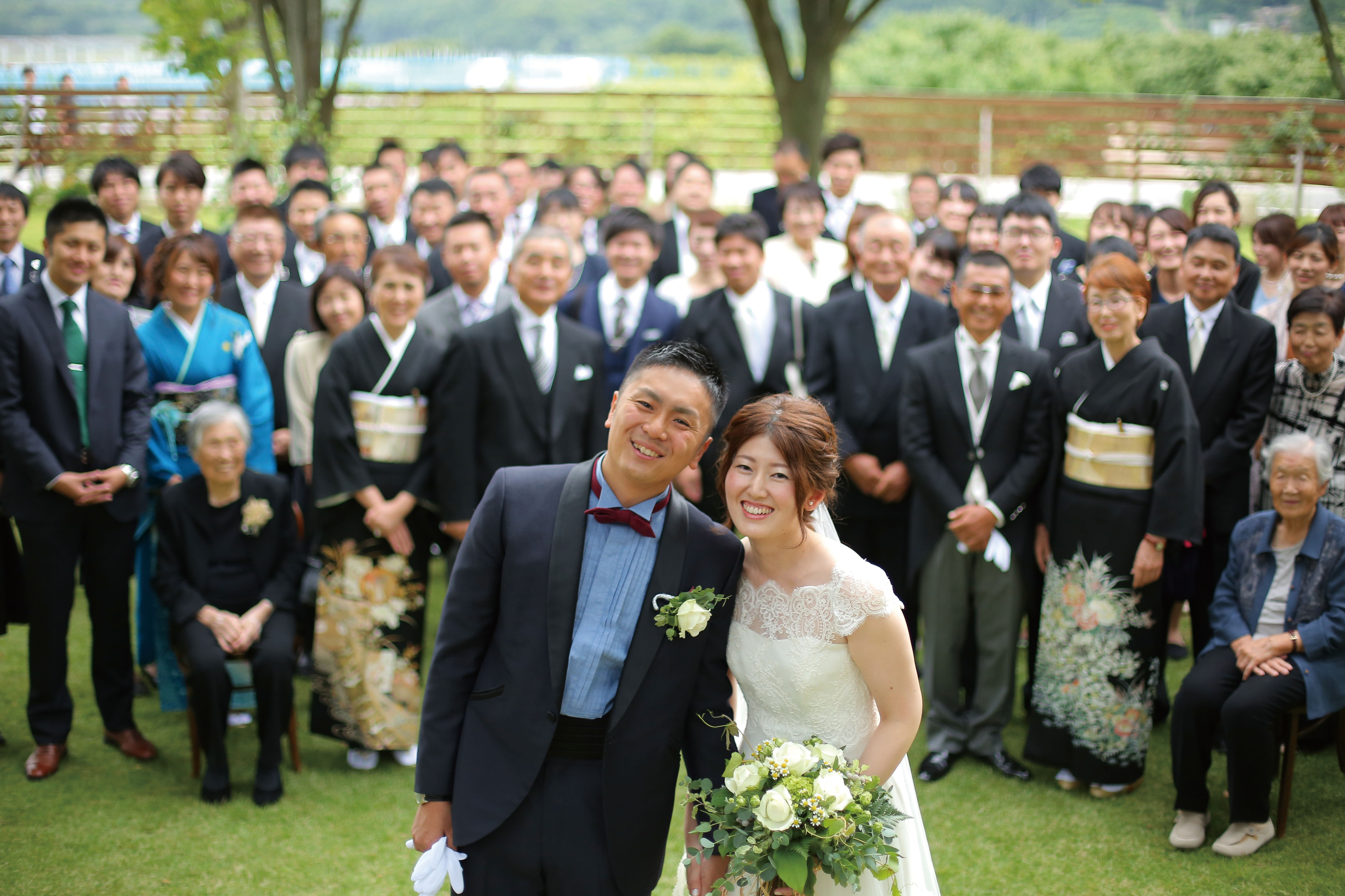 結婚式レポート 自然の中でゲストもリラックス 憧れのガーデン挙式レポ Cave D Occi 新潟市 こまウエmagazine